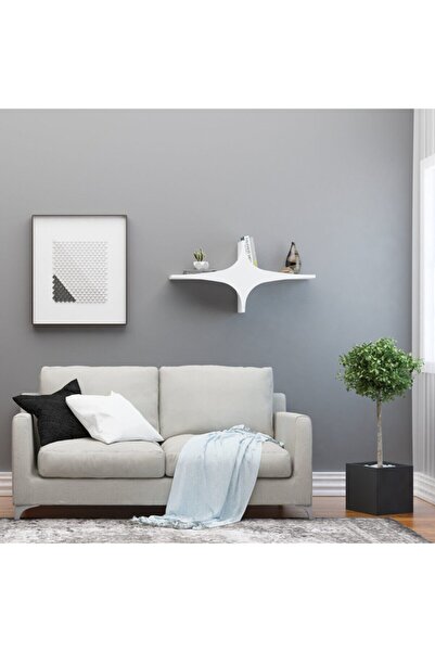 DECORMET Susen Duvar Rafı Beyaz