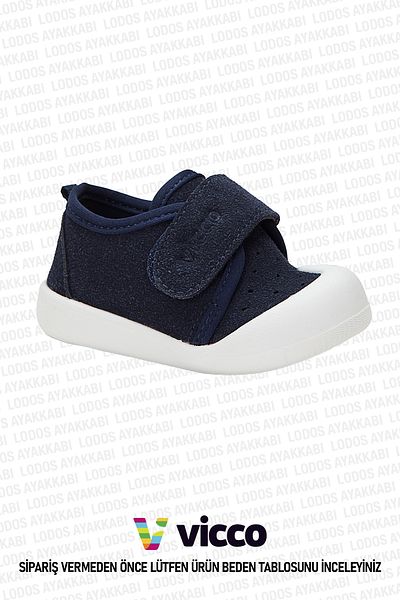 Vicco Anka Model Men's First Step Bebe Smart Step Daily Navy Blue Slippers