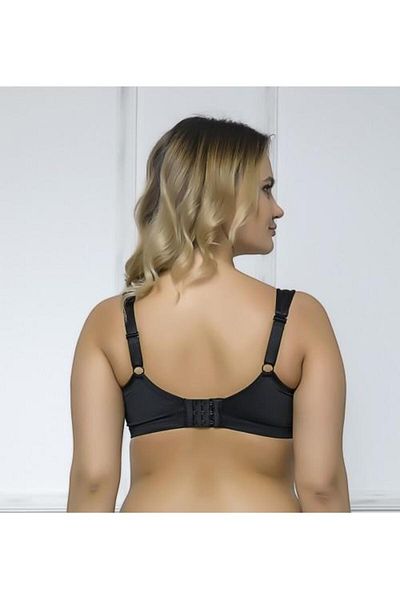 MOONLİGHT Σουτιέν Moonlight 2119 Black Underwire με μείωση μεγέθους 2 με χοντρό λουράκι