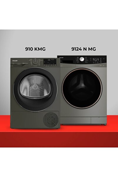 Arçelik Manhattan Grey Çamaşır - Kurutma Paketi