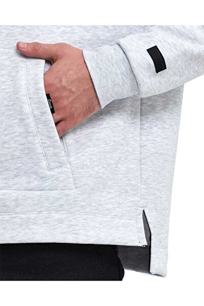 Adams Худі з капюшоном Oversize Kanguru з кишенями Шардоне 3 нитки Чоловічий світшот