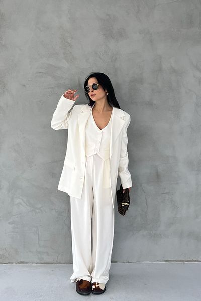 Seda Yalçın Atelier Ecru Premium Triple Set