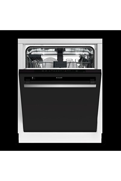 Arçelik 9463 Fcs 6 Programlı Siyah Cam Tam Ankastre Bulaşık Makinesi
