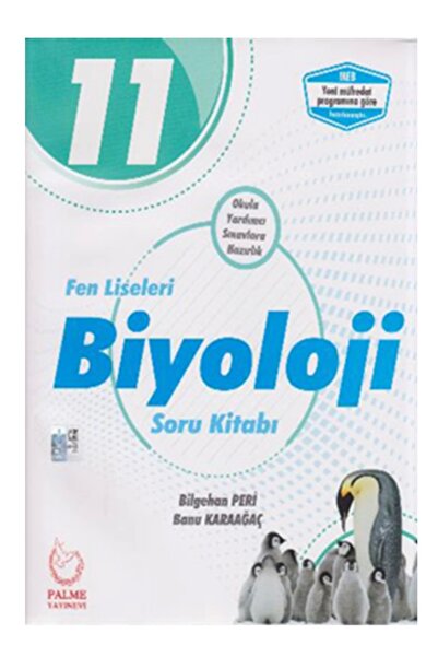 Palme Yayınevi Palme 11.sınıf Fen Liseleri Biyoloji Soru Bankası