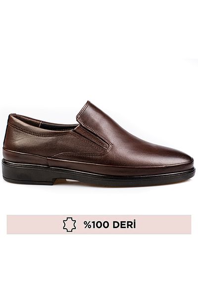maximoda Men's Tan Genuine Leather Breathable Summer Casual Shoes