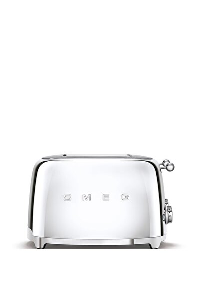 SMEG 4 Slots Chrome/Steel Toaster - Tsf03sseu