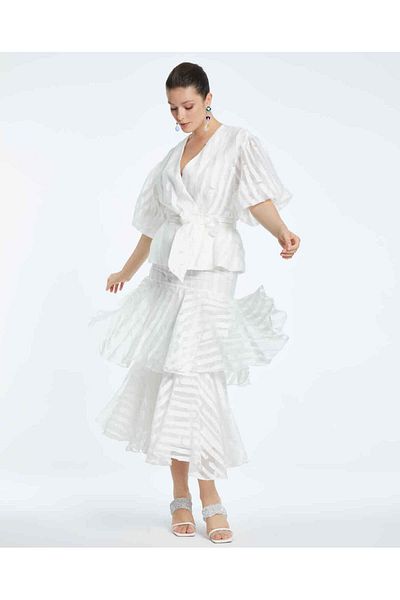 SERPİL Serpil Women's Ecru Suit 38159
