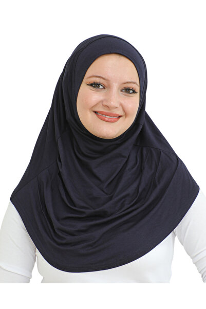 Modish Group Hazır Giyim Türban Yumuşak Başörtü Şal - Lacivert