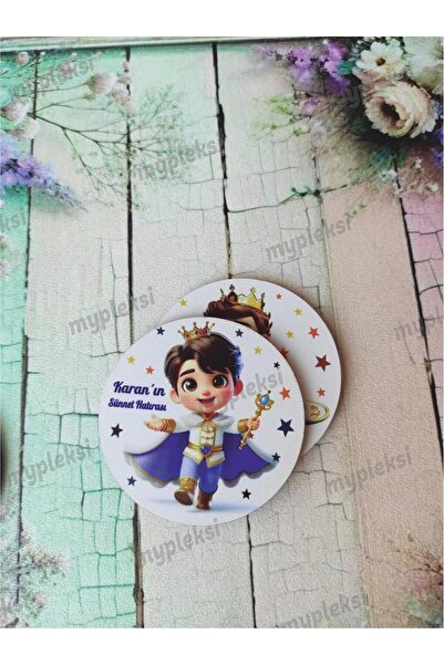 mypleksi Sünnet Magnetleri, Ahşap Sünnet Magneti (10 ADET)