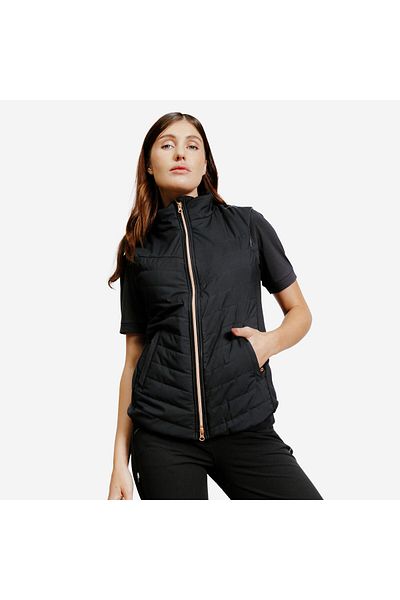 Decathlon Fouganza Women's Riding Vest - Black - 500