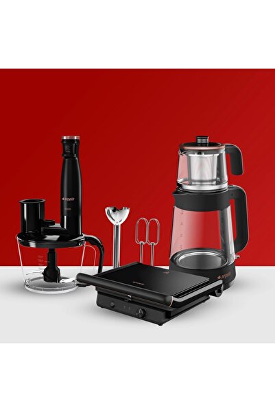 Arçelik Küçük Ev Aletleri Seti Cm6964 S - Rhb 6050 S - Tm 6046 Cs