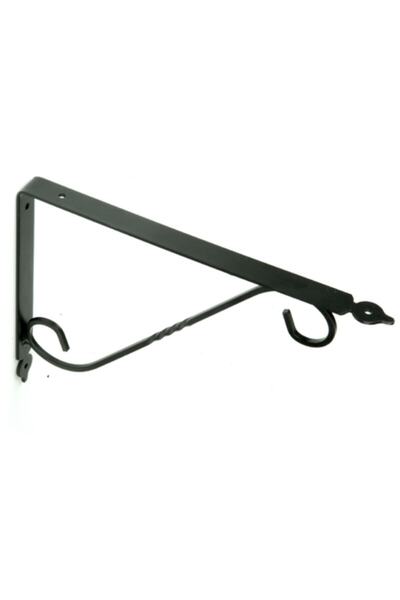 DECORMET Ferforje Raf Altı Konsolu 200mm Siyah- 2 Adet