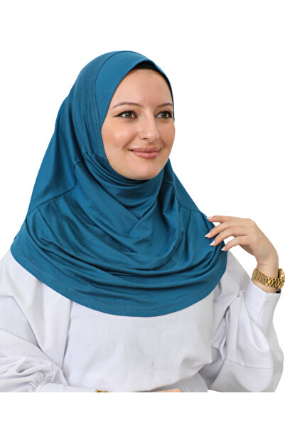 Modish Group Έτοιμο να φορεθεί Τουρμπάνι Μαλακό Σάλι Μαντήλι - Τιρκουάζ