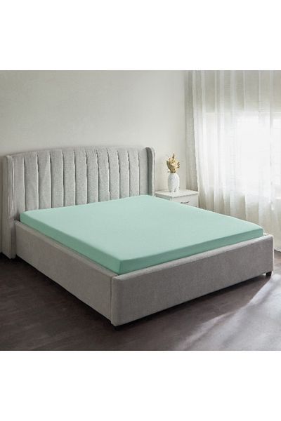 Home Box Derby Solid Olympic Queen Fitted Sheet - 160x200+25 cm