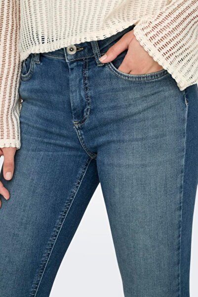 ONLY Onlblush Mid Sk Ankle RW DNM CRO068 Mavi 15322565