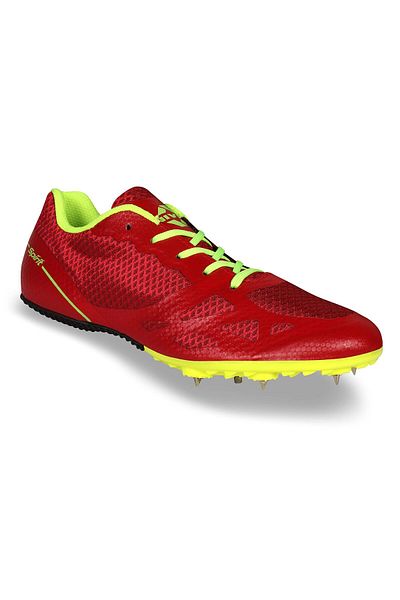 Nivia Spirit Running Spikes Shoes (Purple, 4) | Lightweight & Durable | Enhanced Grip