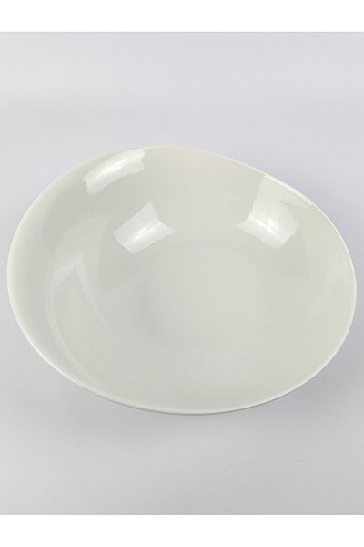 Kütahya Porselen Rosa Series Cream 25 cm Single Salad Bowl