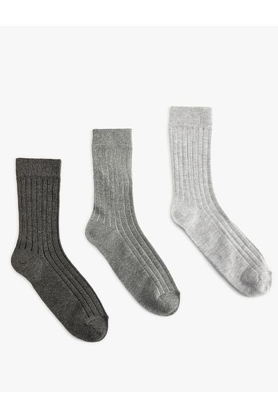 Koton Set de șosete Socket 3 bucăți amestecat de bumbac