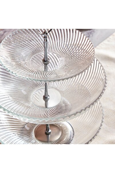 Home Box Vintage 3-Tier Bowl Platter