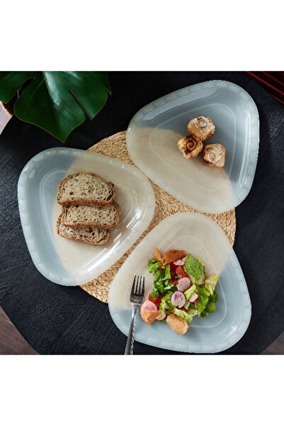 Home Box Gleam Dinner Plate - Set of 3