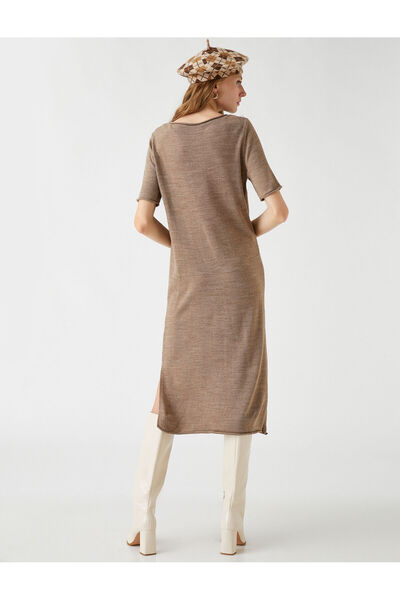 Koton Γυναικείο Φόρεμα Mink 3WAK80002HT