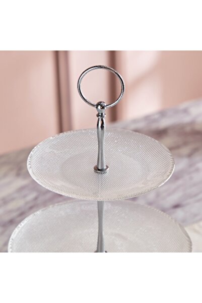 Home Box Vintage 4-Tier Cake Platter