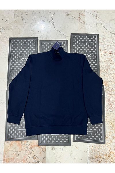 SÜVARİ Armur Patterned Half Fisher Collar Sweater