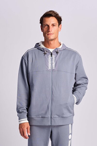 Ruck & Maul Gri Erkek Spor Ceket