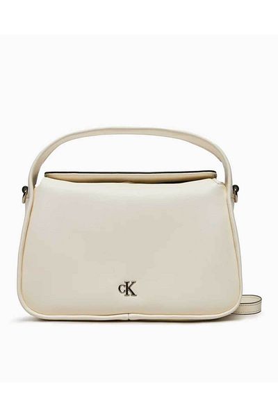 Calvin Klein Kovová kabelka Mono Mini Logo
