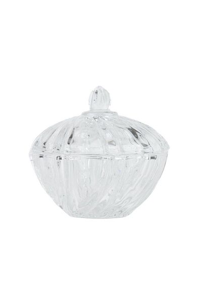Saray Ottoman handicraft وعاء سكر زجاجي صغير