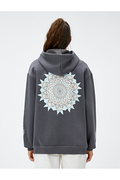 Koton 4wal10014ık Γυναικείος ιδρώτας ανθρακί