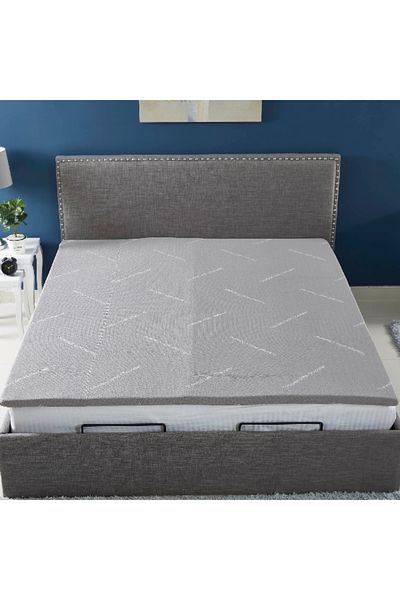 Home Box Innate Memory Foam Super King Mattress Topper 200x200x4 cm