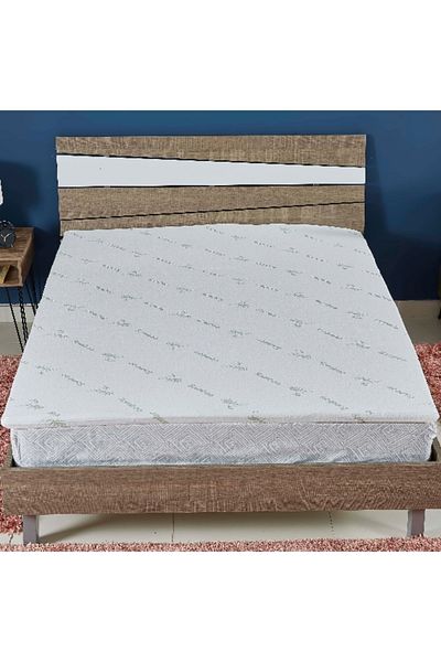 Home Box Comfort Memory Foam Queen Size Mattress Topper - 150x200 cm