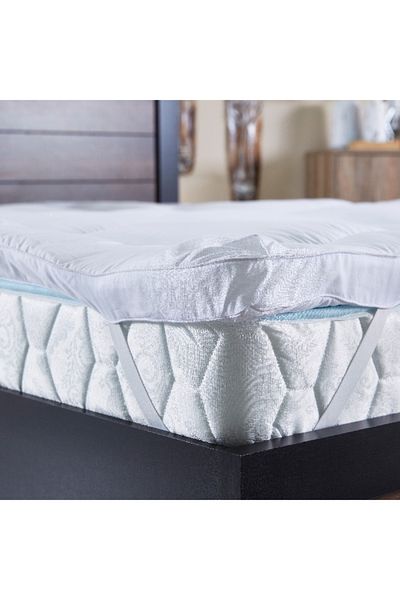 Home Box Hilton Queen Size Mattress Topper - 150x200 cm