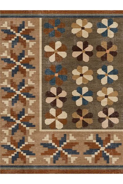 kilim home Mars 13 Μοντέρνο χαλί Mars που πλένεται, για σαλόνι, υπνοδωμάτιο, ...
