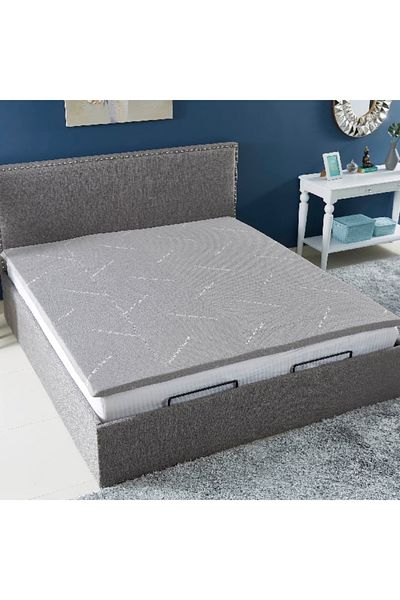 Home Box Innate Memory Foam King Mattress Topper - 180x200 cm