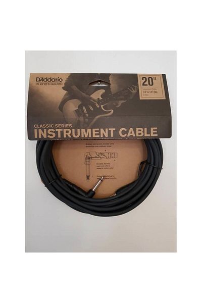 Daddario Planet Waves PWCGTRA20 Instrument Cable 6.10 Meters
