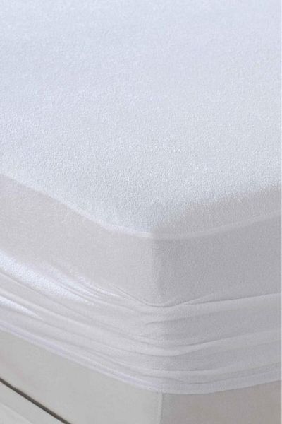 mycey Liquid Proof Double Mattresses King Size 200x200x30 Cm 100% Cotton Fitted