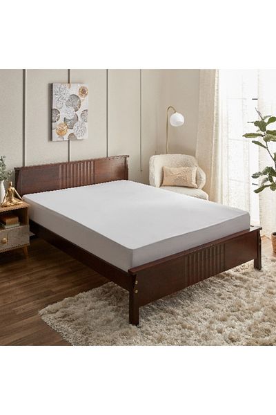 Home Box White Haven Geta Queen Fitted Sheet - 150x200+33 cm