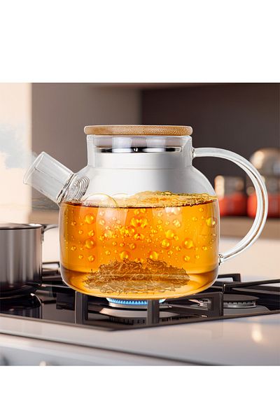 MIBRU Coffee Tea Herbal Drinks Glass Pot 1000ml