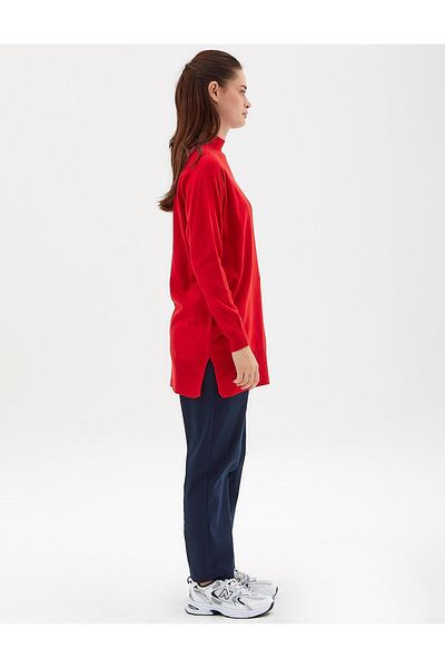 Kayra Half Turtleneck Knitwear Tunic