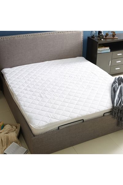 Home Box Hilton Microfiber King Mattress Protector - 180x200 cm