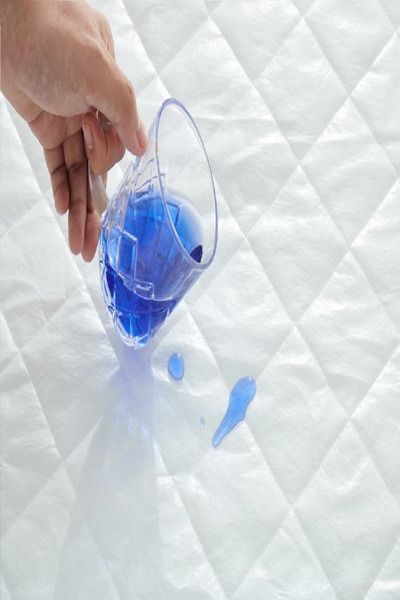 Evony Quilted Liquid-Proof Mattress Pad 140X200 cm Single Size Corner Elastic Mattress Protector Mattress Pad