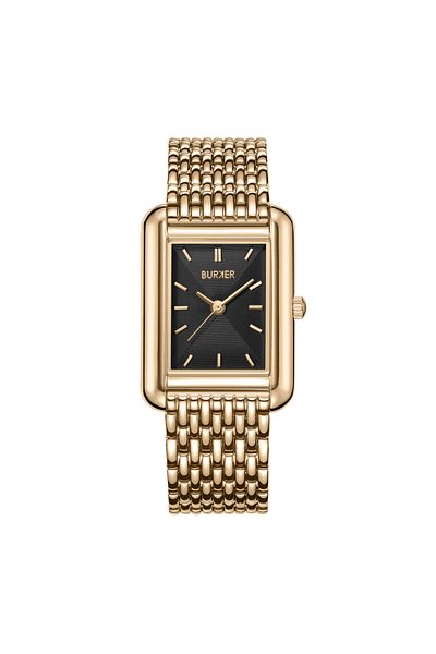 Burker Damenuhr Olivia Gold Schwarz