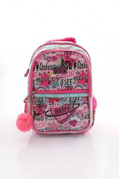 MUGGLE Mu-9071 Geantă pentru școală primară din colecția roz și roz