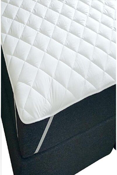 Divanev Kapitoneli Sıvı Geçirmez Alez 100x200 Cm Tek Kişilik Köşe Lastikli Yatak Koruyucu Alez