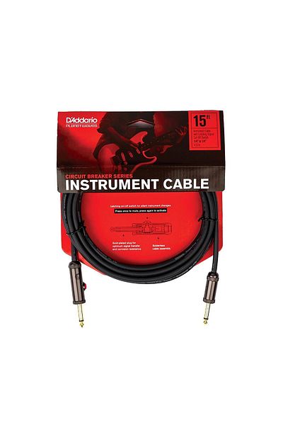 Daddario Planet Waves PW-AGL-15 Instrument Cable with Circuit Breaker 4,57 Meters