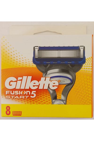 Gillette Fusion 5 Start Spare Blade 8-Piece Spare Blade (Germany Production)