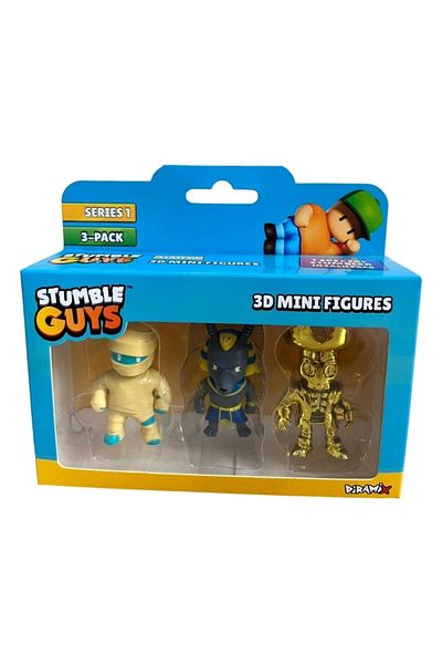 GIOCHI PREZIOSI مجموعة شخصيات صغيرة مكونة من 3 قطع من Stumble Guys - S1 TUY01000 موديل 5