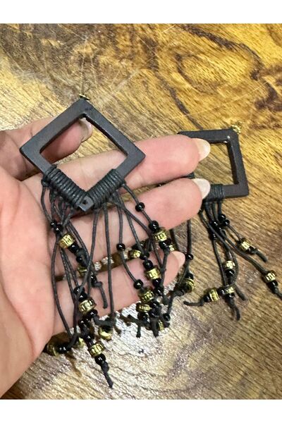 Gönülden Tasarım 2 BUC. Cercei cu ciucuri Colier Accesoriu Bijuterii Material...